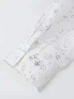 قميص ابيض بو لمعه 6