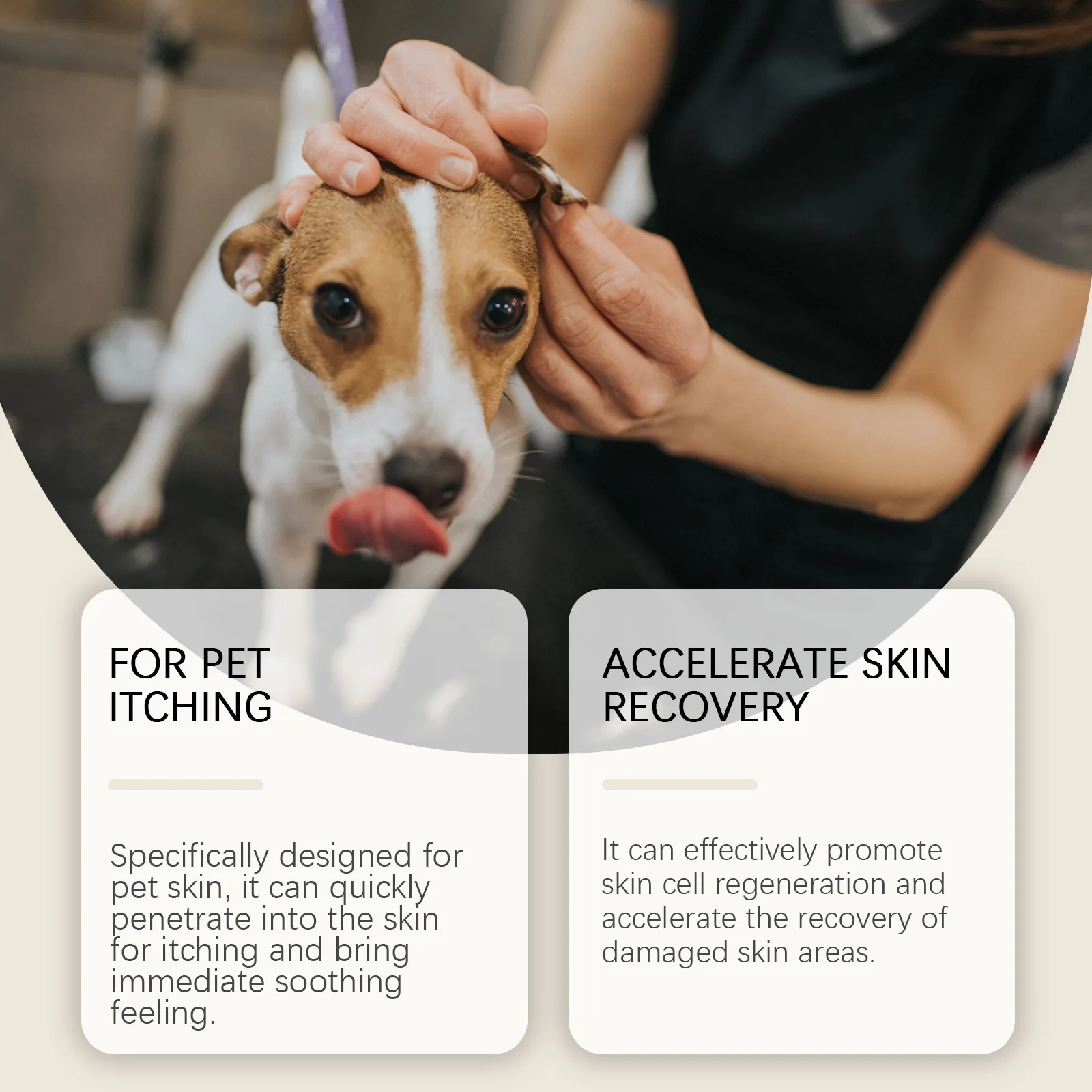 Pet Skin Care Cream Itchy Relief Anti Mite Cat Extracorporeal Deworming Soothing Allergic Repair Irritated Skin Dog Flea Killer Pet Skin Cream