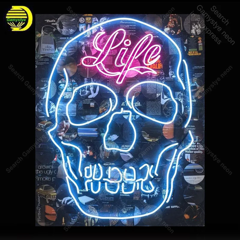 Neon Sign For Life Light Lampara Neon Signs Sale Neon Light For Windower Wall Custom Decorate Free Design - Neon Bulbs & Tubes - AliExpress