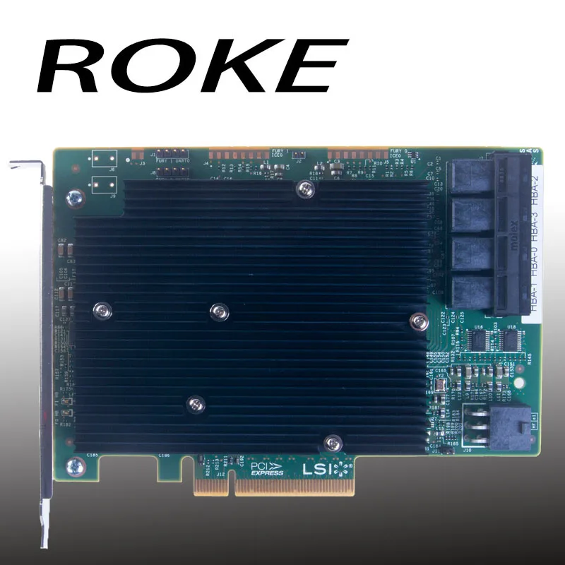 LSI SAS 9300-16I 12GB/S HBA BUS ADAPTER CARD IT Mode