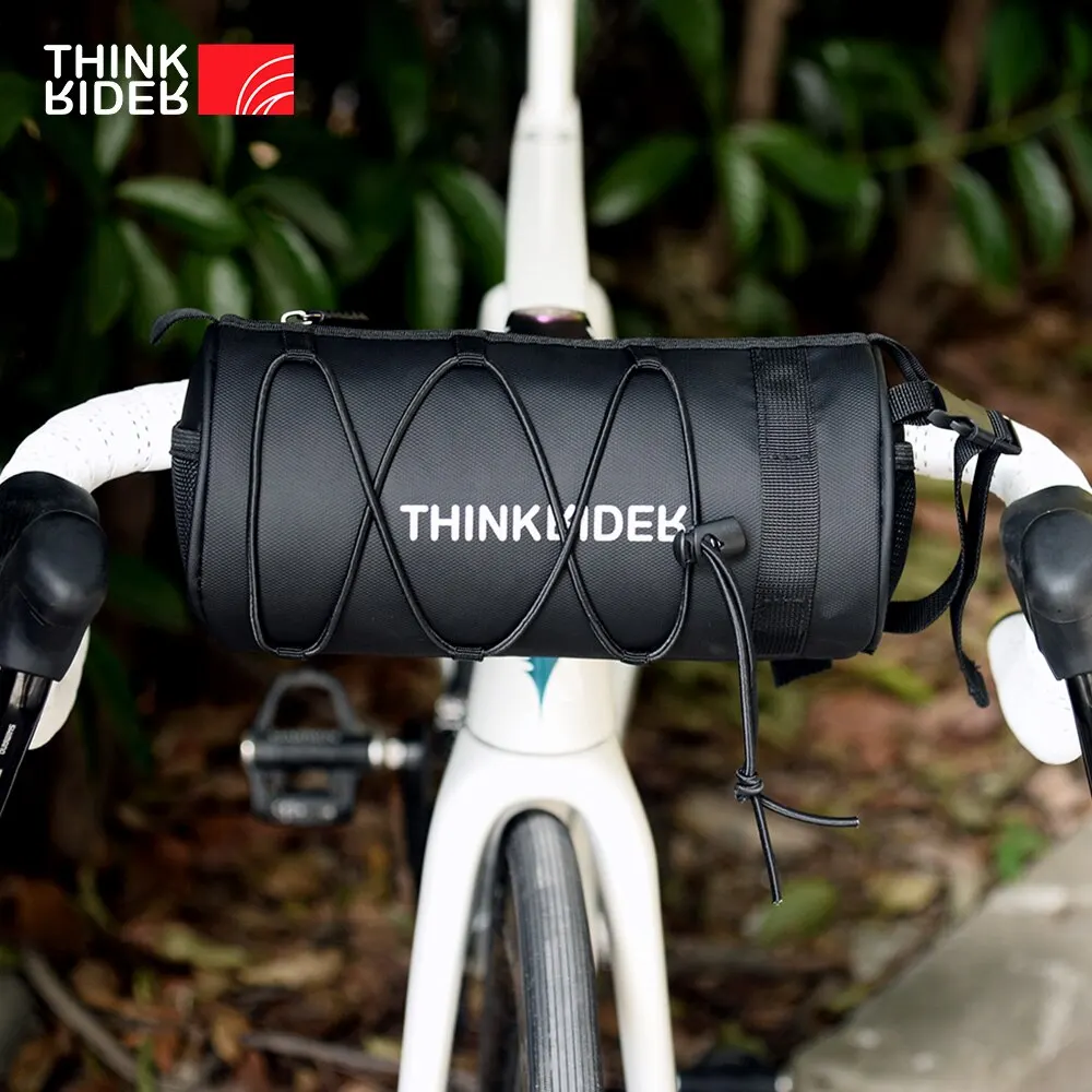ThinkRider borsa da manubrio borse da bicicletta telaio borsa a tracolla borsa a tracolla portatile multifunzione accessori per bici - immagine 6