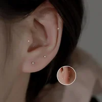 2025 New Small Ball Earrings Female Trendy Simple and Cute Sleeping Without Wearing Teen Ear Pierced Jewelry for Women 1