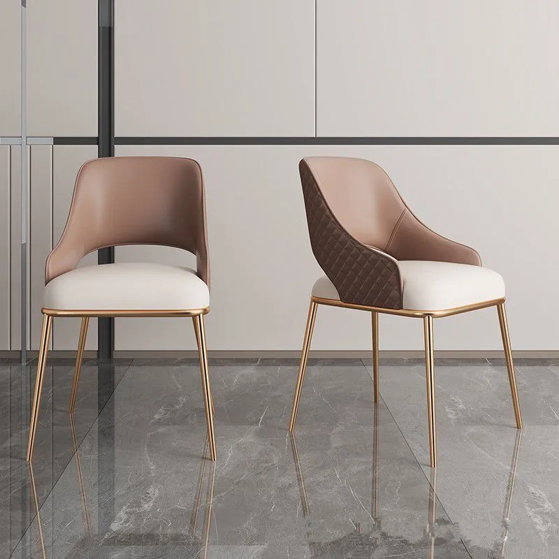 

Individual Table Dining Chairs Living Room Modern Luxury Bedroom Luxury Backrest Patio Chair Bar Silla Bedroom Cafe Supplies