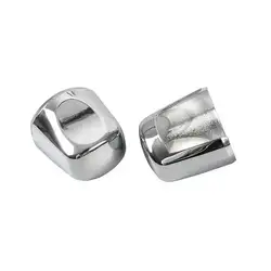 Premium Car Wiper Lever Turn Signal Control Decoration Cover - Interior Accessories Upgrade (Chrome)