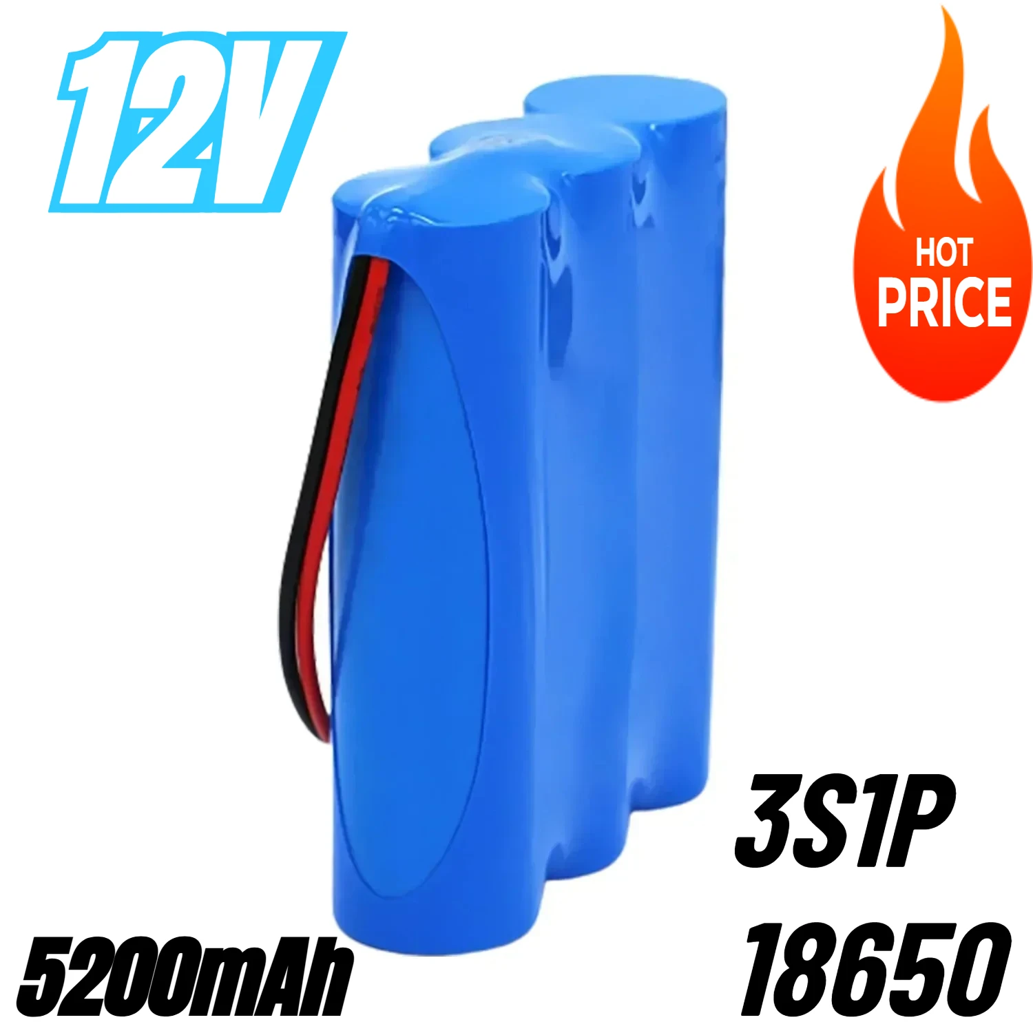 Packs de batteries Li-ion 3S1P 18650, batterie Rechargeable au Lithium 12V 11.1V pour caméra de vidéosurveillance, alimentation de secours, lumière LED pour balayeuse 1 Packs de batteries Li-ion 3S1P 18650, batterie Rechargeable au Lithium 12V 11.1V pour caméra de vidéosurveillance, alimentation de secours, lumière LED pour balayeuse 1