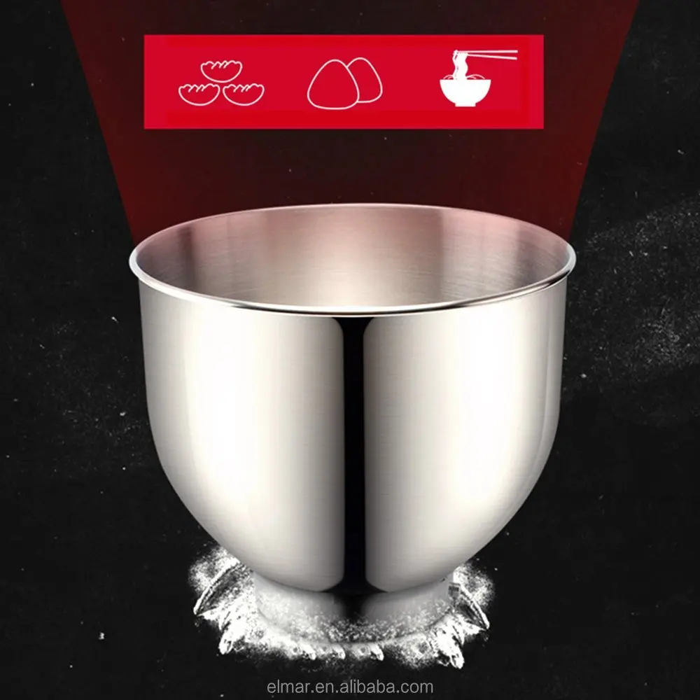 Professional Electric Kitchen Stand Mixer Chef Machine Flour Egg Blender Milk-shake Stirring Cooking Machine