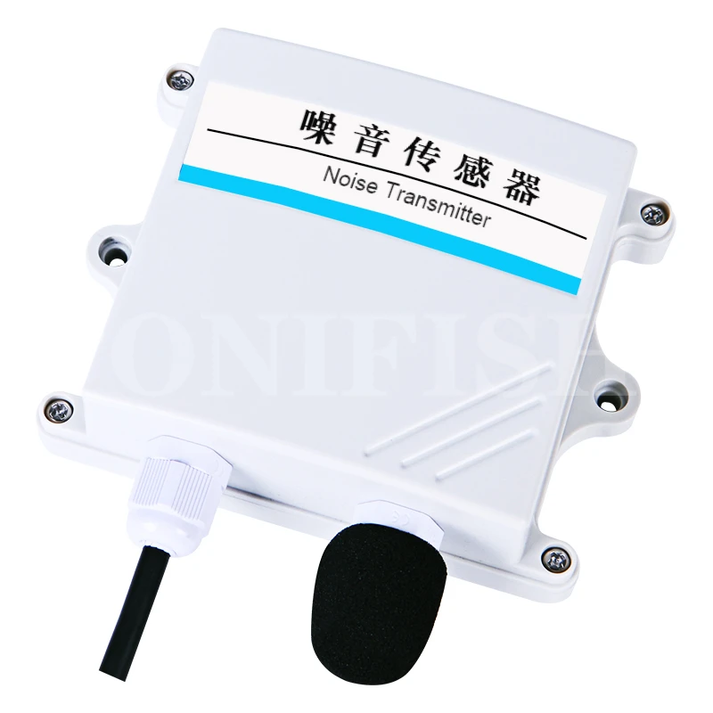 

Noise sensor RS485 noise decibel meter detection volume sound module environmental monitoring 4-20mA