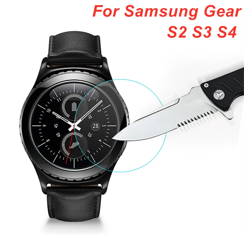 Pellicola Salvaschermo In Vetro Temperato Per Samsung S3 Frontier Pellicola Protettiva Antigraffio Su Protezione Samsung Gear Sport S4 S2 S3