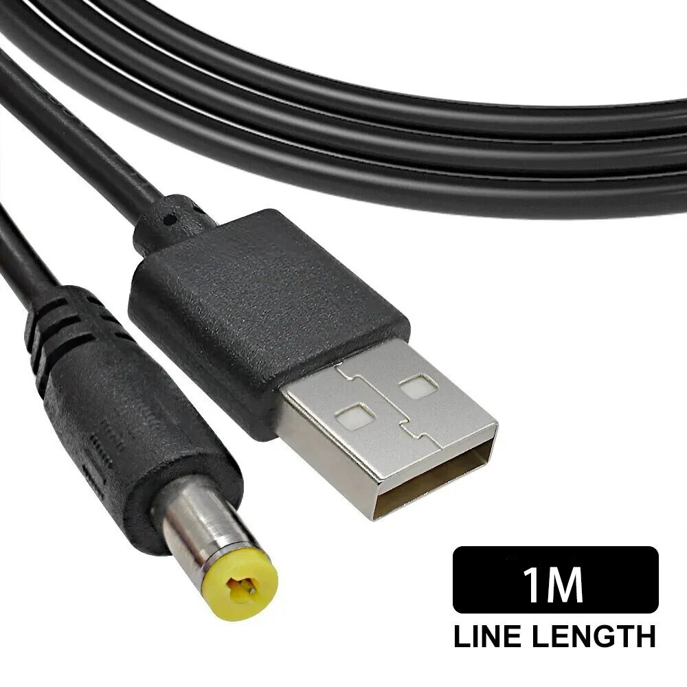 USB 부스터 케이블 모바일 전원 공급 장치, 편리한 변환 가능, 5V 12V 케이블 1A 전원 케이블 Dkp-01