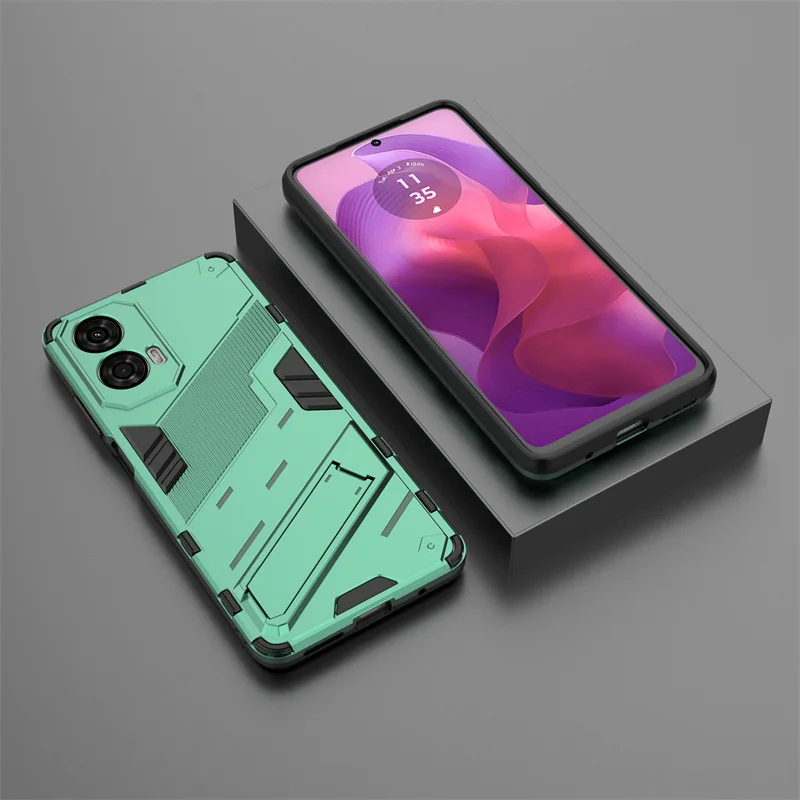 For Motorola Moto G24 4G Case Armor Shockproof Phone Cases For Moto Rola G 24 MotoG24 24G 4G 2024 Magnetic Holder Stand Cover Sac8da6cda24044fbaa068b820781dc6cu