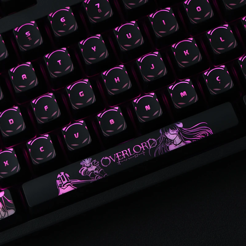 Albedo Backlit Keyboard Key Caps pc Revestimento para Logitech G512 G610 Razer Blackwidow Huntsman Corsair K70 K95 Set - Imagem 3