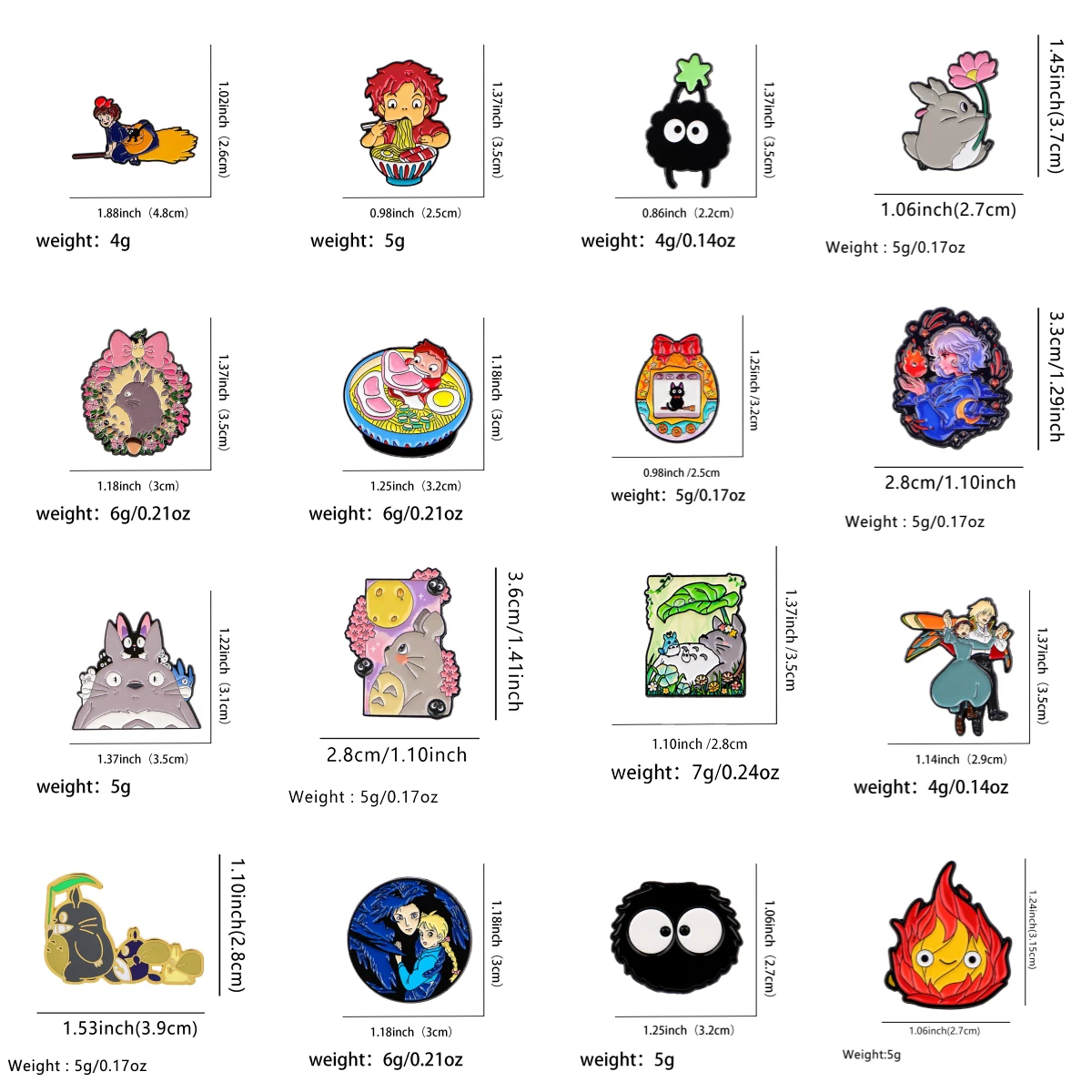 Anime-Emaille-Pins, niedliche Elfen-Broschen, Abzeichen für Rucksäcke, Jacken, Hüte, Kawaii-Schmuckkollektion, Geschenke, Cosplay-Zubehör – Detail 1