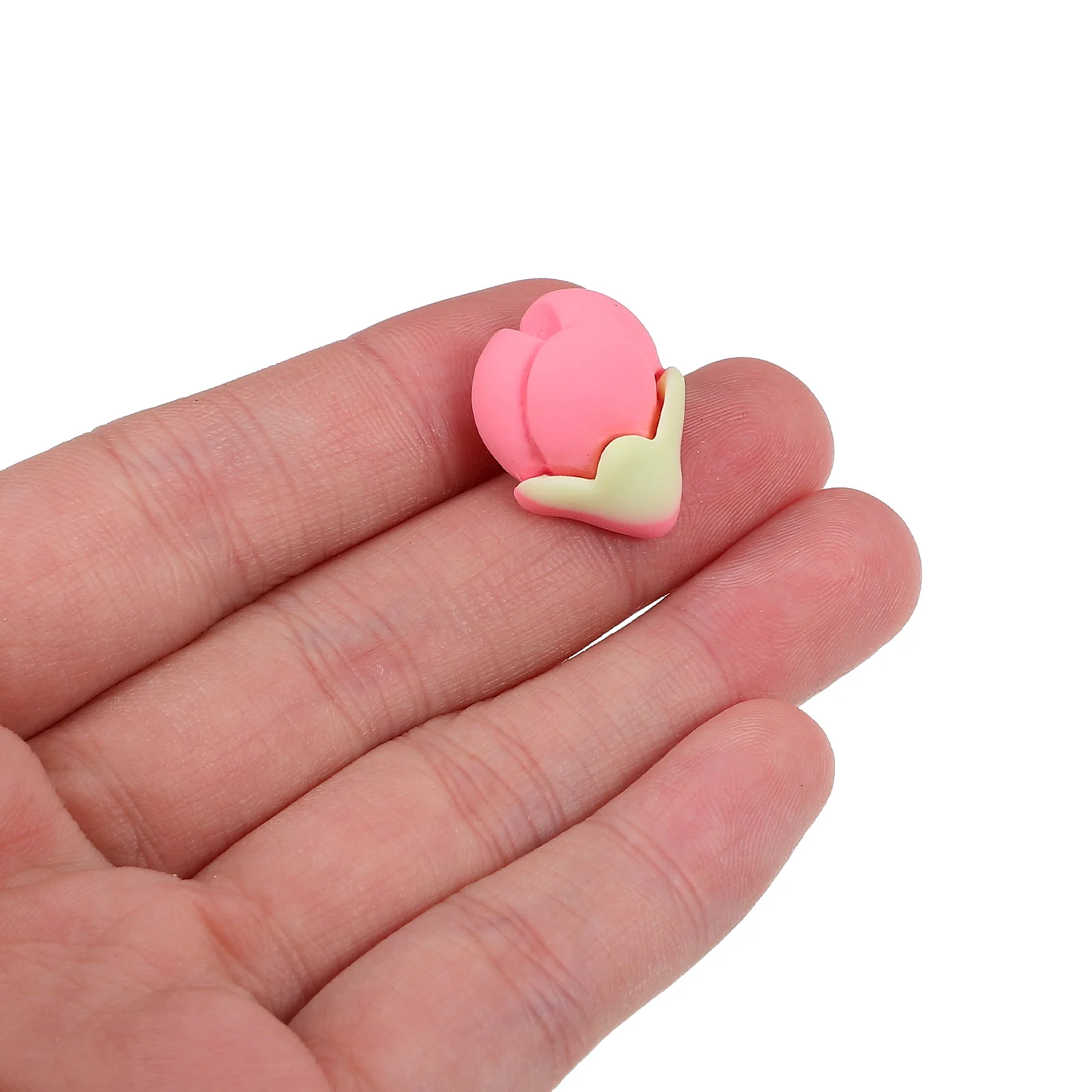 20pcs Resin Peach Blossom Thumbtack Push Pins DIY Photo Wall Art Nail Studs Cork Board Pins Map Markers Home Office Supplies push pins