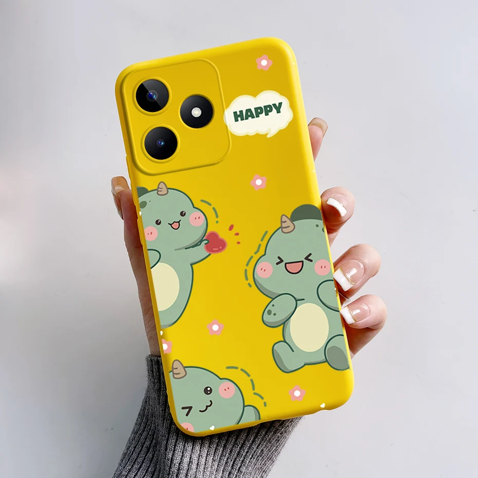 Cute Bear & Frog Silicone Soft Back Cover - Fun Cartoon Case