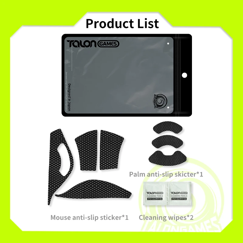 Talongames-fita de Aperto do Mouse para Razer Deathadder v2 Pro Antiderrapante Absorção de Suor de Palma Corte para Caber Fácil de Aplicar Pacote - Imagem 4