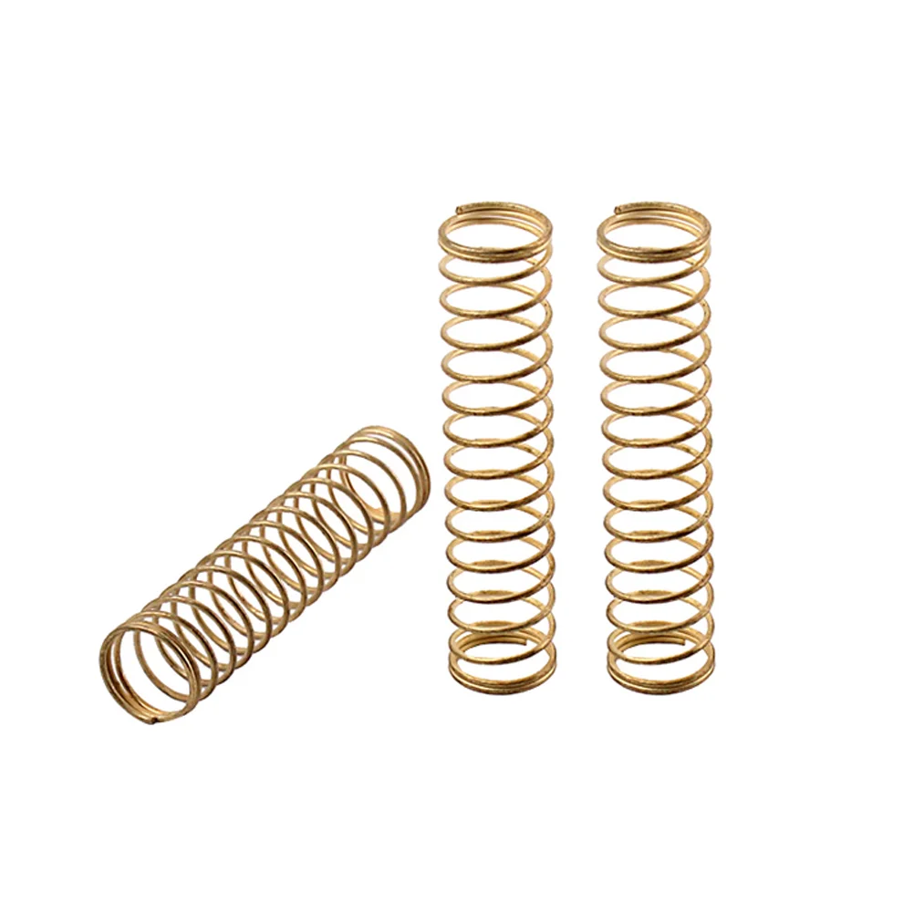 

3pcs Trumpet Repairing Parts Brass Spring Trumpet Spring Wind Woodwind Instrument Parts CB11 (Golden)