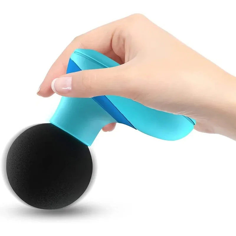 Electric Handheld Mini Fascia Gun Massager with 6 Powerful Mode for Body Relieves Neck Shoulder Back Waist Leg Muscle Tension