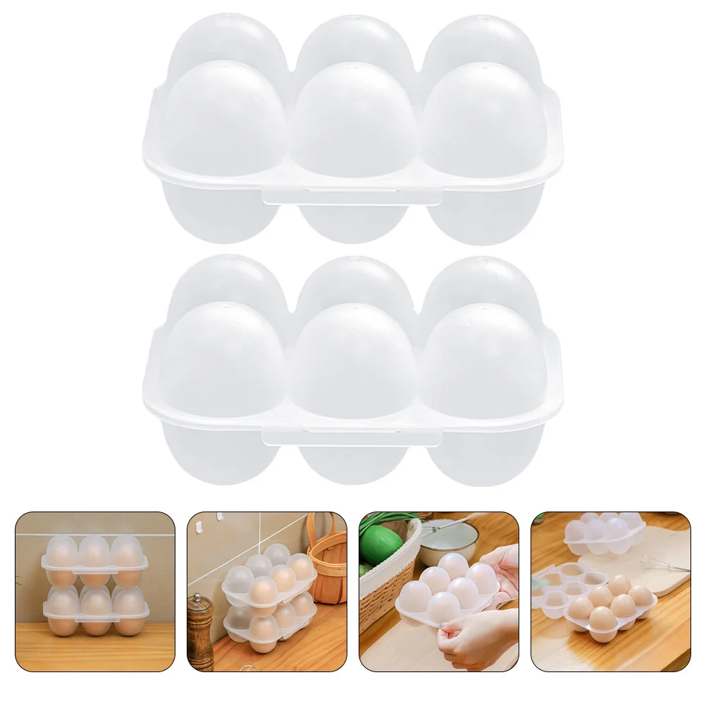 

Egg Holder for Fridge Storage Box Plastic Drawer Organizer Kitchen Organizers And