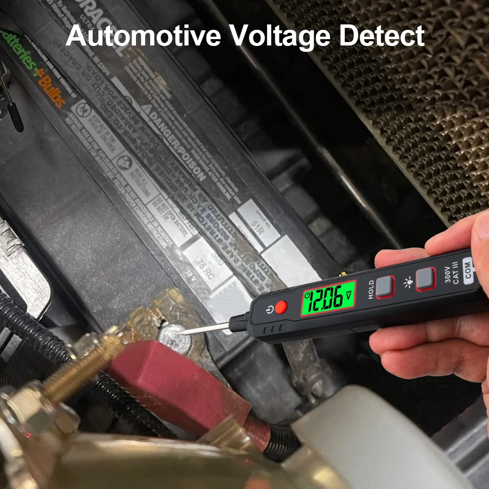 Voltage Detector Tester GVDA DC Voltage Detector Car Multimeter