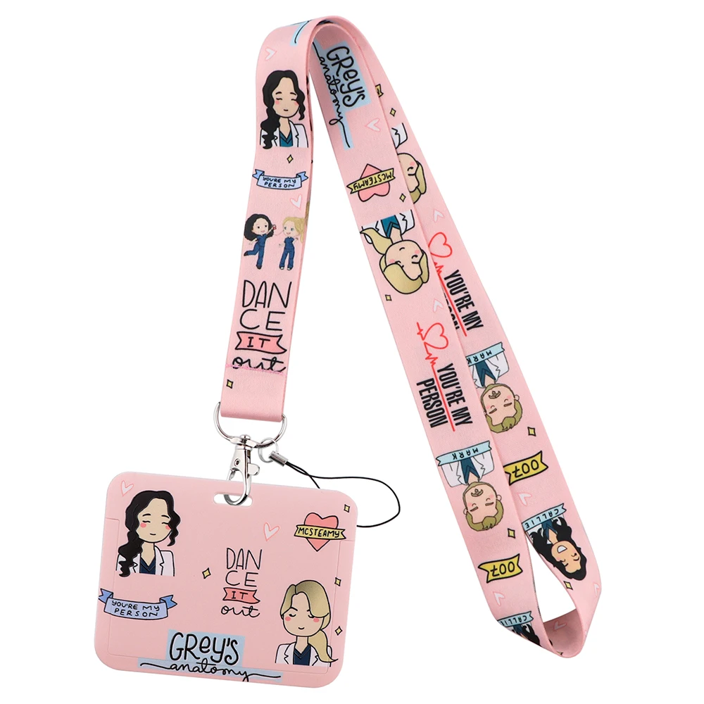 Wholesale Sakura Daisy Yoga Lanyard – Stylish Neck Strap & ID Badge Holder Accessories