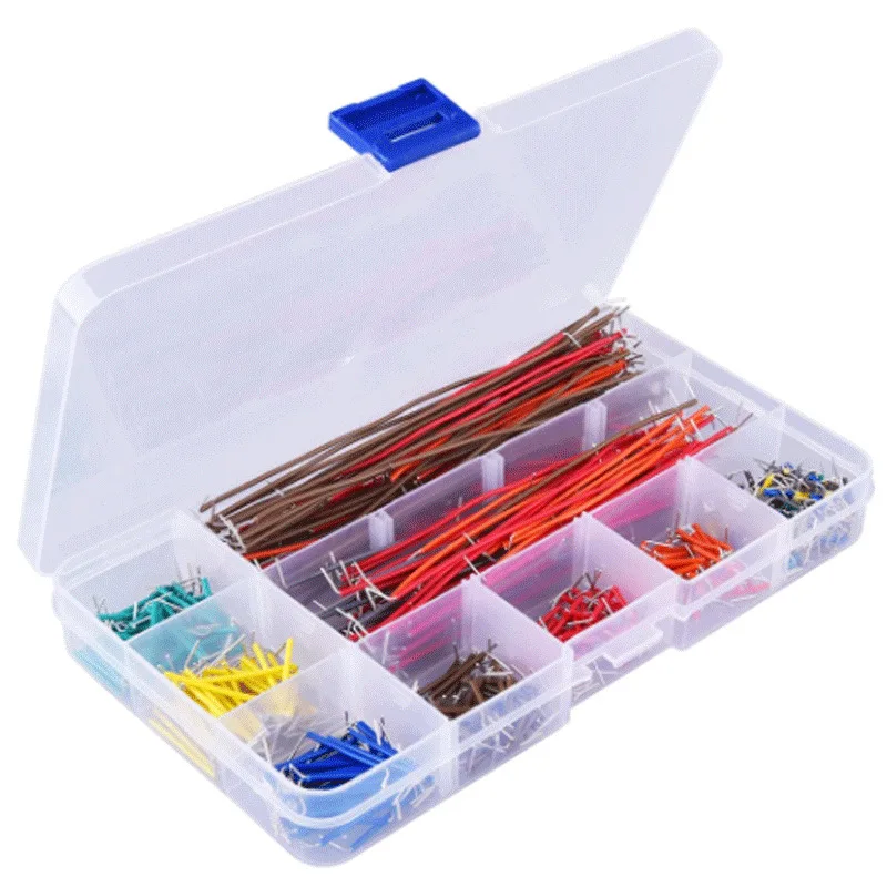 Encaixotado 140560840 Peças u Forma Solderless Breadboard Jumper Cabo Fio Kit para Pcb Placa de Pão