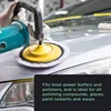 6/7/8in Wool Polishing Pads 100% Natural Wool Buffing Pad for Compound Cutting Polishing with Hook And Loop Grip 6
