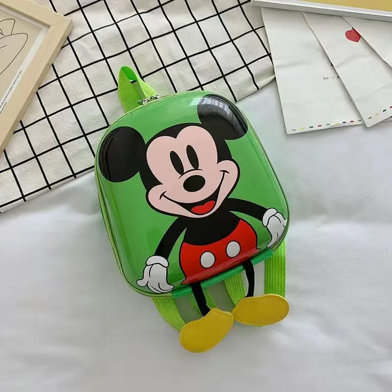 Disney cartoon Mickey mouse Minnie Children's  egg shell school bag kindergarten Mickey Mouse minnie cute backpack 6