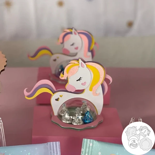 thumbnail image 1 of Troquel de corte de pingüino para adorno de árbol de Navidad, soporte para dulces, troquel de corte Matel para hacer álbumes de recortes navideños, 1 of 5
