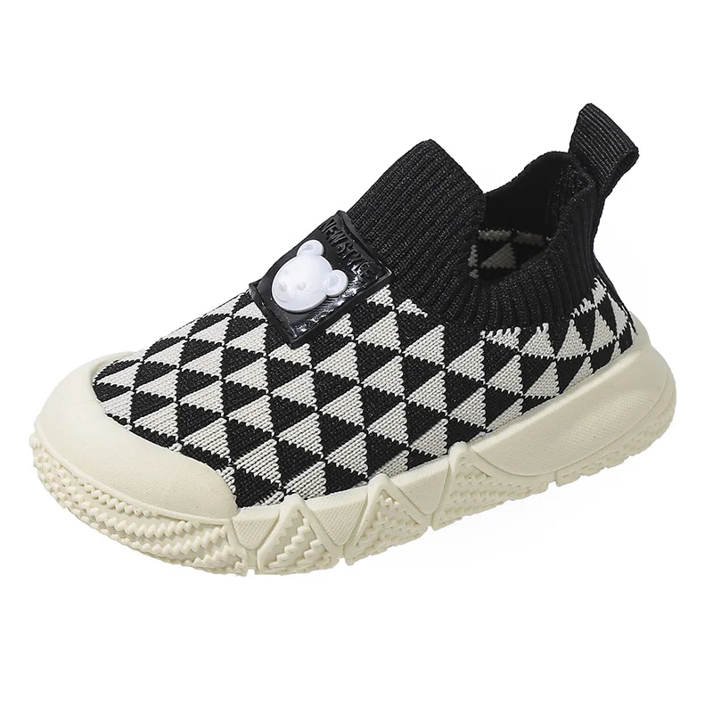 Kid Casual Shoes Sports Shoe for Boy Girl Spring Mesh Breathable Soft Soled Kindergarten Indoor