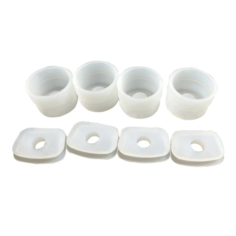 

8Pcs Keep Your Cup Clean and-Tidy Spill-Proof-Stopper Set for Stanley-Tumbler Square Round Silicone Spill Proof-Stopper