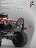 Weili 104006rc 1:10 Off-Road Climbing Vehicle Display Screen Remote Control Electric Winch Differential Lock High And Low Speed 3
