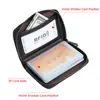 Business Card Holder Wallet Men Bank Card/ID Card/Credit Card Holder 22 Bits Card Wallet RFID Blocking Protects Case Coin Purse 4