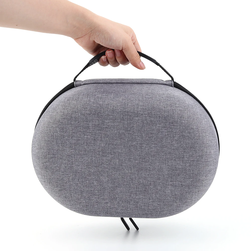 Portable Storage Bag Shockproof Travel Storage Bag Anti-Scratch Organizer Bag Partition with Mesh Bag for Meta Quest 3 Headset