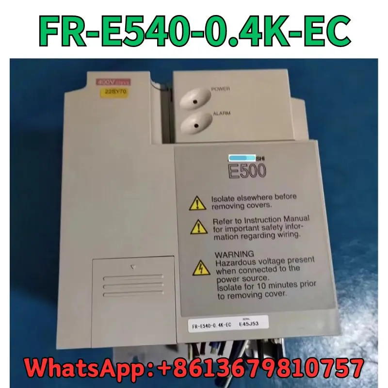 

Used Frequency converter FR-E540-0.4K-EC test OK Fast Shipping