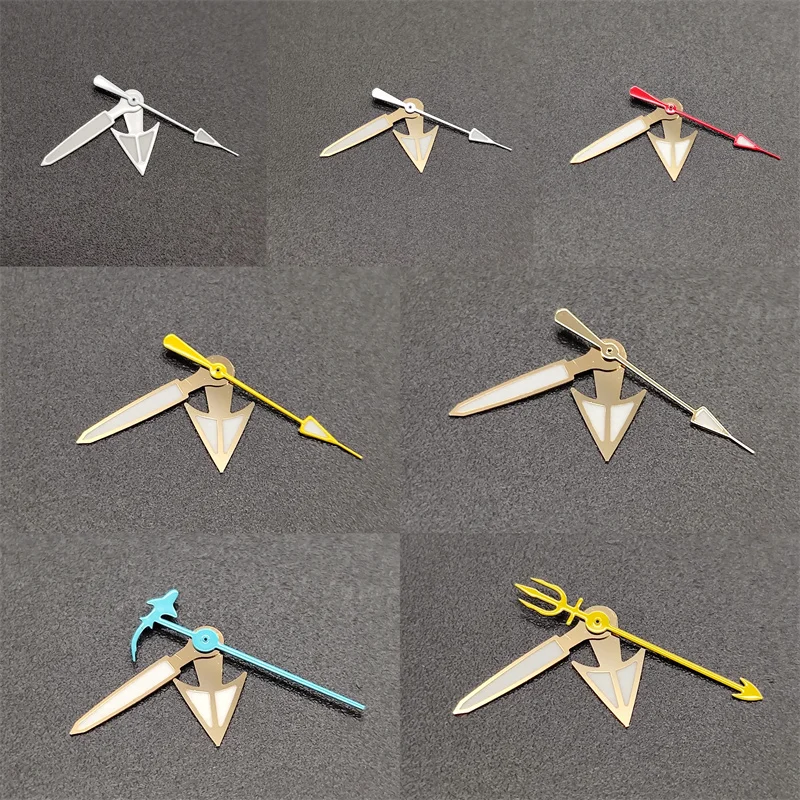 

Новинка, механическая яркая Зеленая Стрелка NH35, модель C3, подходит для движения NH35/36/4R35, DIY