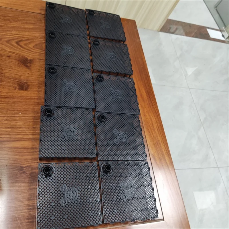 9 pcs set aquarium under gravel bottom filter plate for fish tank with expandable filter tube 5