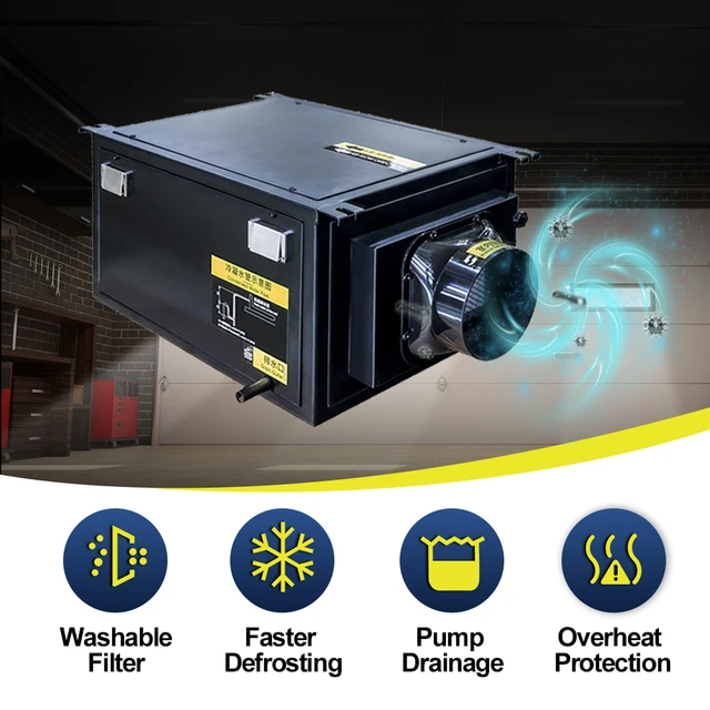 Deye Wall Mounted air Conditioner Dehumidifier 20L Low Noise Industrial Ceiling Dehumidifier for Basement 2