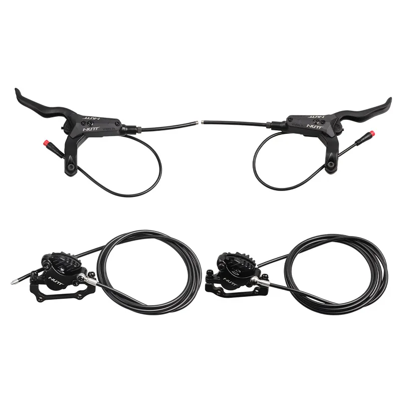 NUTT Scooter elettrico freno a disco idraulico induzione magnetica spegnimento disco olio freno pinza inversa - immagine 2