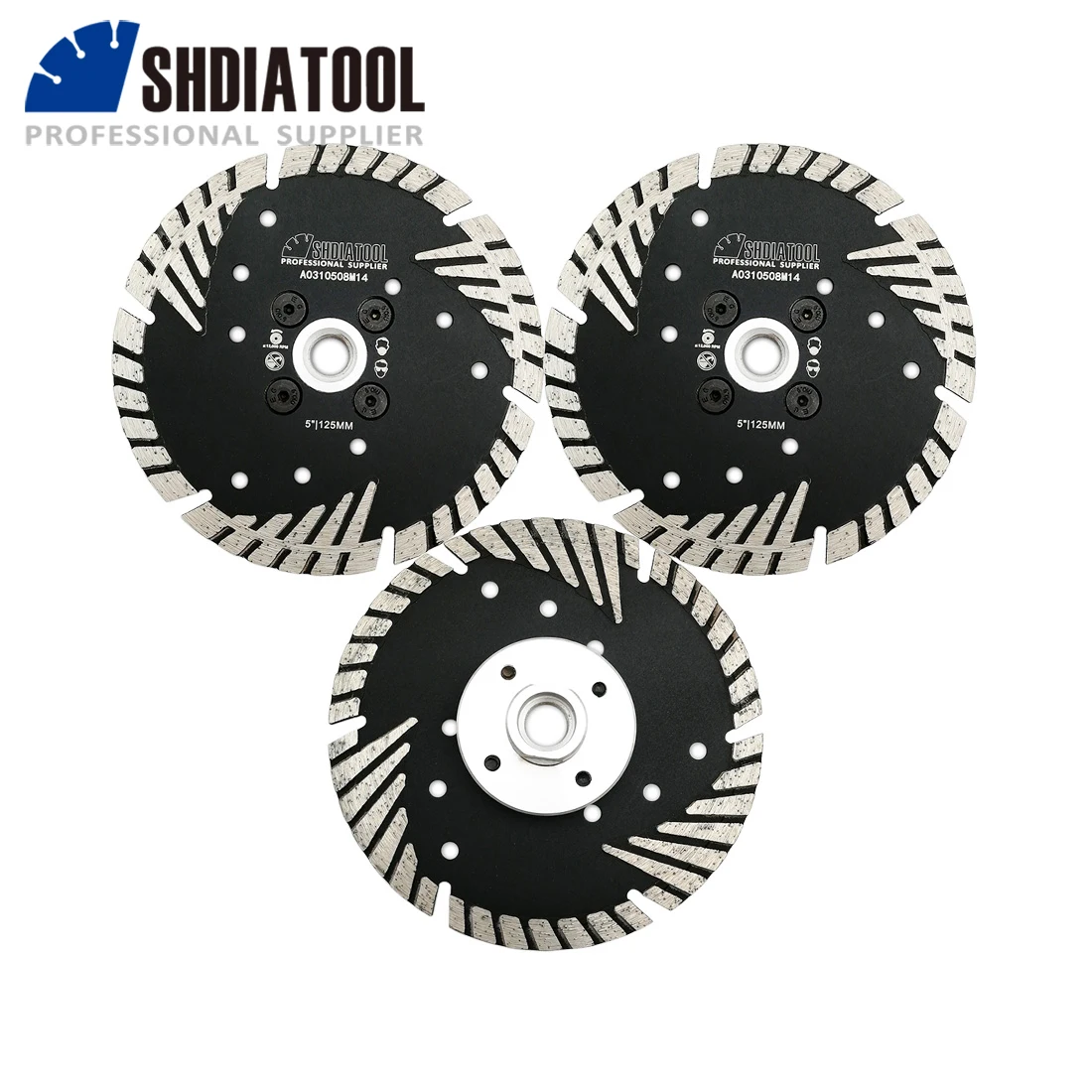 shdiatool-3pcs-m14-thread-5-125mm-diamond-turbo-blade-cutting-disc-granite-marble-concrete-saw-blade-slant-protection-teeth