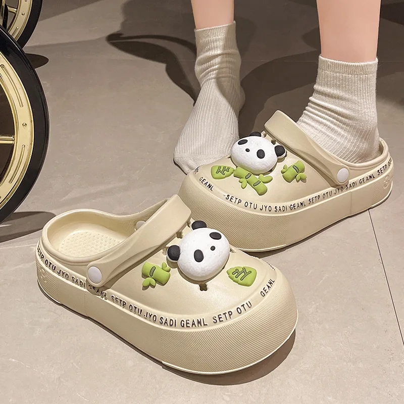 Eva Casual Slippers Women Flats Cute Cartoon Designer Shoes Girls Indoor Elegant Summer Platform Sandals Ladies Beach Fashion