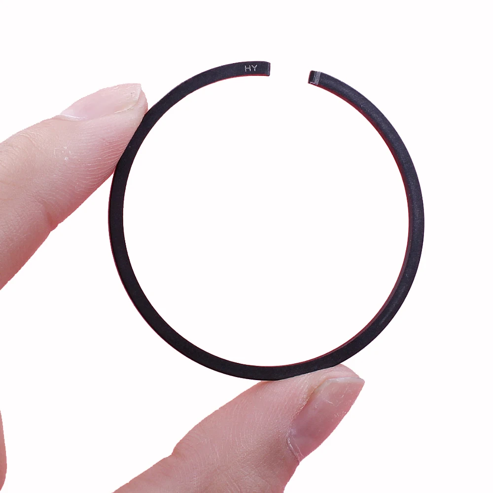 Piston Rings 10pcs 1.5mm x 30.5mm 31mm 32mm 33mm 34mm 35mm 36mm 36.5mm 37mm 37.5mm 38mm Ring For Trimmer Brushcutter Chainsaw