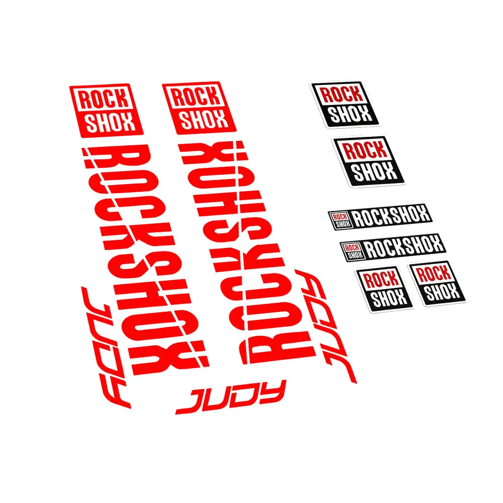 Autocollants RockShox Judy VTT – Kits Déco Fourche Suspension