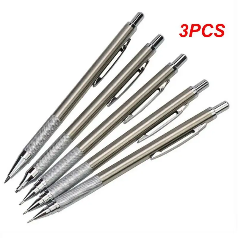 

3PCS Portable Titanium Alloy Ballpoint Pen Writing Pen Equipment Tool for Outdoor Traveling Office Gift