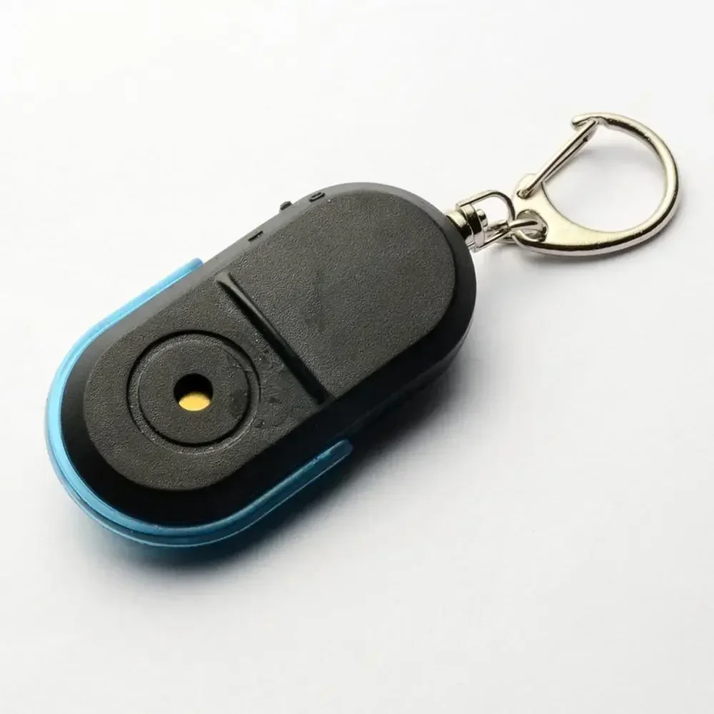 LED Whistle Key Finder with Sound Control and Anti-Lost Alarm – Keychain Tracker
