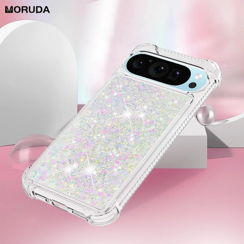 Luxury Quicksand Glitter Love Heart Shockproof Phone Case