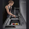 ASRAS Nanometer Smart Purifying Kitchen Sink Large Size Handmade Step Sink Ultrasonic Smart Purifying Kitchen Island Sinks 2