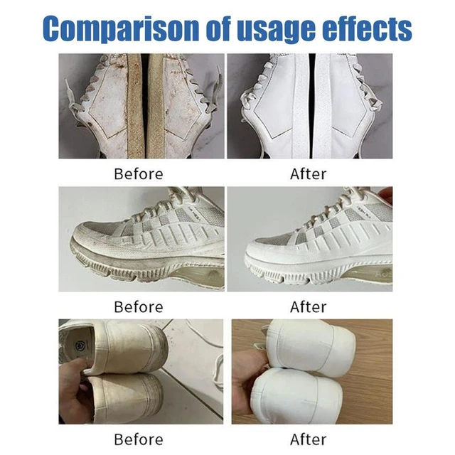 Shoe Whitener For Sneakers Brightening Shoes Multifunctional Cleaning Cream  Brightening Shoes Whitenings Cleansing Gel Stain - AliExpress