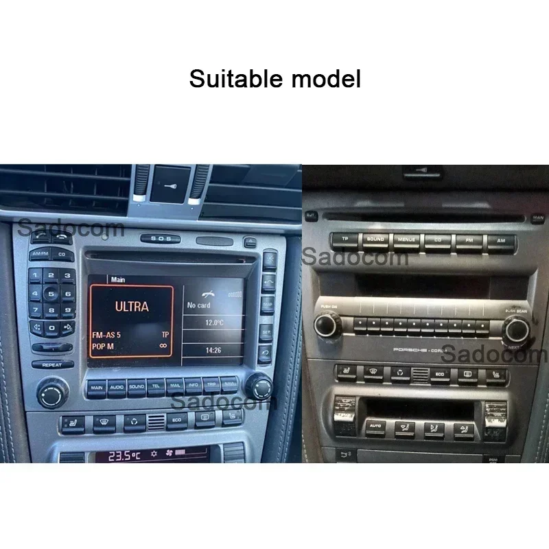 720P CarPlay 8インチ 2DIN グレー Android 14.0 カーオーディオ