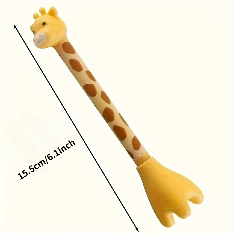 Charming Giraffe Gel Pens – Realistic Design, Smooth Writing, Exquisite Signature Tool