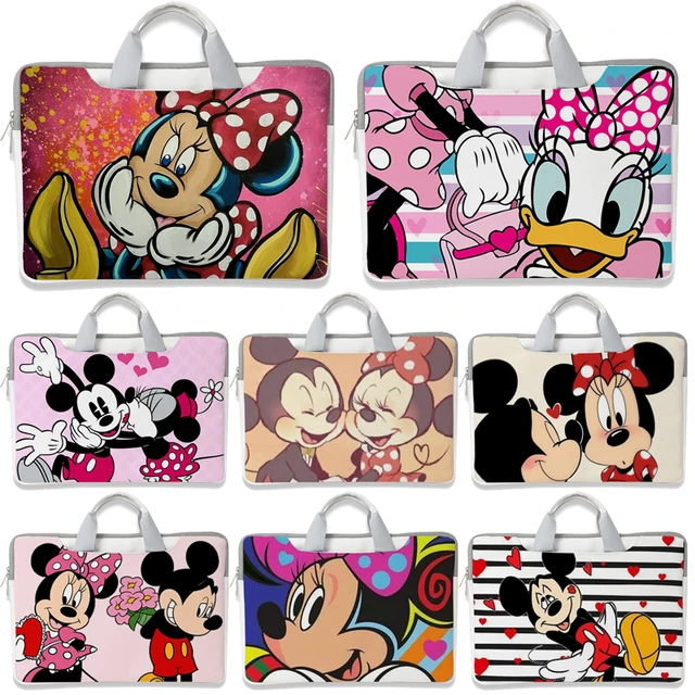 Disney Mickey Laptop Bag Case For Macbook Air Pro 13 14 15.6 Laptop Sleeve  Waterproof Notebook Bag For Dell Acer Asus Hp Handbag - Laptop Bags & Cases  - AliExpress